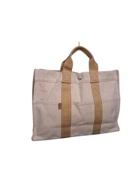 Hermes Tote Bag New Fourre Tout MM Orange Canvas